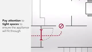 Plotting a Path for a KitchenAid&reg; Kitchen Appliance Installation