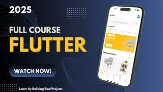 Flutter Project | Complete Flutter Furniture Shop App | Provider | Mobile App | Speed Code | 2025