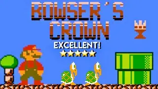 Bowser's Crown|Review & Playthrough|Super Mario Bros.1 Hack
