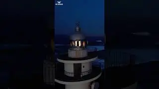 Light house vibes 😍 #ocean #lighthouse #nature #night #explore #shorts