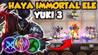 HAYABUSA THE NEXT LEVEL || HYPER HAYABUSA IMMORTAL + ELEMENTALIST COMMANDER YUKI 3 - MAGIC CHESS