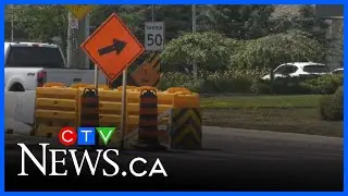 Big Bay Point Road construction ... again