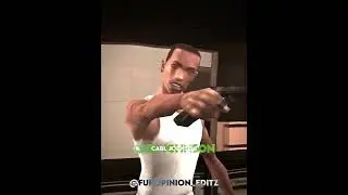 CJ vs NIKO BELLIC ( In Terms Of Writing ) #gta #shorts