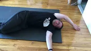 Intercostal muscle and rib stretch for shortness of breath