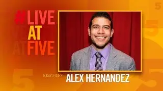 Broadway.com #LiveatFive with Alex Hernandez