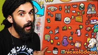 I Bought EVERY RAREST NICKELODEON COLLECTORS PIN I COULD FIND!! *EMPLOYEE EXCLUSIVES & MOVIE PROMOS*