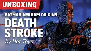 The deadliest assassin in your hands! Deathstroke Sixth Scale Hot Toys Unboxing!