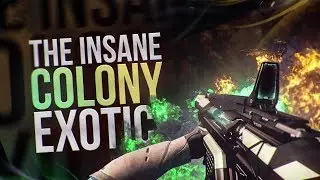 Destiny 2: The INSANE Colony Exotic! Most Unique Weapon.. Ever?