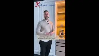 LED lys p&aring; Norske kj&oslash;kken Huseby