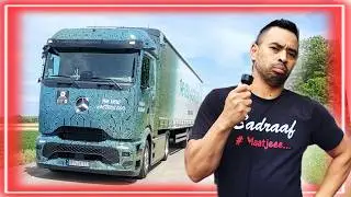 IS DE ELEKTRISCHE VRACHTWAGEN BETER? IK GA DIT TESTEN! Mercedes Benz eActros 600