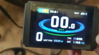 Bafang 500w, замена конфига на KT (контролер +Lcd 8H)