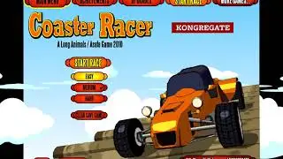 Гонка по американским горкам Обзор Игры (Coaster Racer Game)