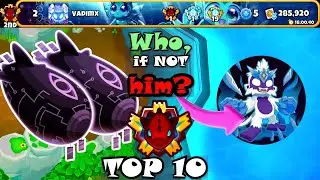 TOP 10 | Normal Ranked Phayze | Least Сash : 285,920$ | Flooded Valley | (Bloons TD 6)