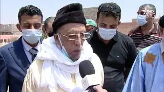 مراسيم دفن المرحوم الداه محمد الأغظف