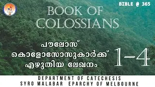 Colossians 1-4 |Audio POC Bible| Bible@365
