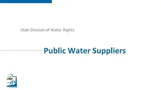 What is a Public Water Supplier