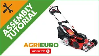 Blue Bird LMB40-51S Battery-powered Electric Lawn Mower - Assembly tutorial