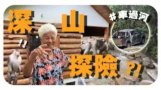 带婆婆去森林探险？！隐藏在深山的小木屋~ Forest Adventure