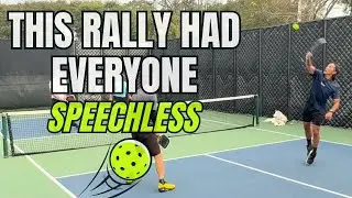 This Rally Had Everyone Speechless 😱 | 4.0+ Pickleball Highlights