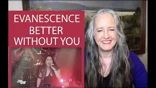 Voice Teacher Reaction to Evanescence  -  Better Without You  LIVE | Amy Lee