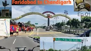 DELHI to CHANDIGARH on Apache RTR 160 4v Long Tour 🔥| First long Ride 300 KM🤔|
