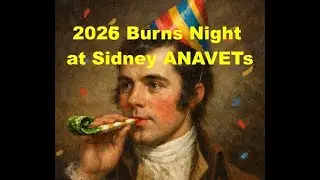 2026 Burns at Sidney ANAVETs with Saanich Peninsula Pipe Band and Bon Accord Highland Dancers
