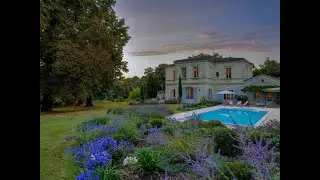 Renovated stone Maison de Maitre for sale near Bordeaux
