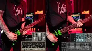 KORN DEAD BODIES EVERYWHERE DUAL GUITAR PLAYTHROUGH WITH EFFECTS