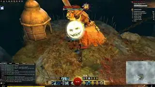 🔵 Guild Wars 2 - Shadow of the Mad King - Mad King Thorn SOLO'ed