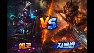 후픽하고 져놓고 던지는 탑이랑 #lol  #leagueoflegends #리그오브레전드 #에코 #ekko #에코 #정글에코 #정글