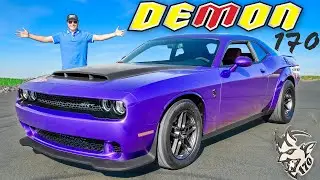 2023 Dodge Challenger SRT Demon 170 First Drive & POV! BEST Muscle Car Ever?