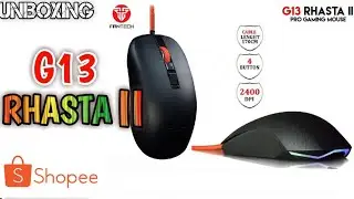 Распаковка игровой мыши Fantech Rhasta II G13