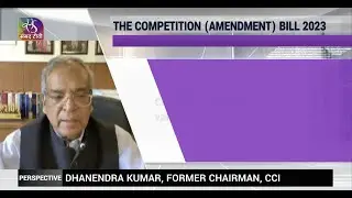 Mr Dhanendra Kumar sharing his perspectives on Competition (Amendment) Bill, 2022 on Sansad TV