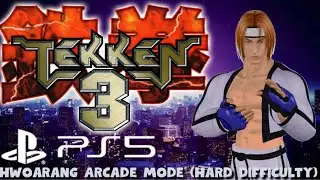 Tekken 3 - Hwoarang Arcade Mode & Ending (Hard Difficulty) 