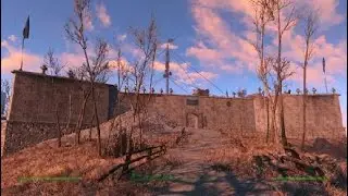 Fallout 4 My Realistic The Castle Settlement Survival Build Tour (No Mods/PS4/Console)