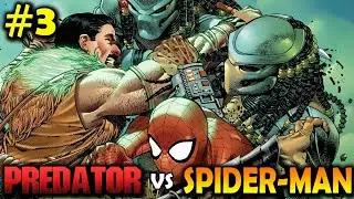 3 Yautja Appear in New York - Predator vs Spiderman Issue 3 Explained - Kraven vs Predators