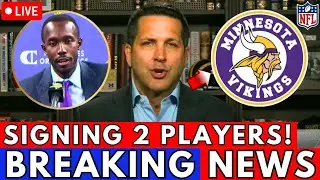 HUGE MOVE! VIKINGS SIGNING 2 STAR PLAYERS! NEW QUARTERBACK GOING TO MINNESOTA! VIKINGS NEWS
