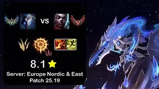 Kindred Jungle vs Ekko  - EUNE Challenger - Patch 25.19