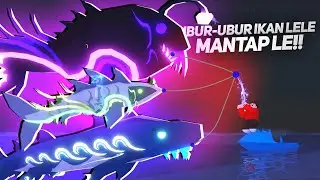 HARI INI KITA TANNGKAP IKAN MONSTER DIBAWAH BADAI!! SIUDIN GUNDUL DAPAT IKAN BESAR