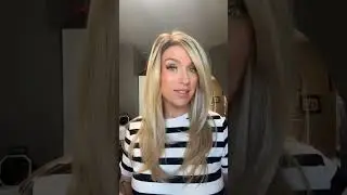 She loves her new blonde hair!  #affordablewigs #alopeciasupport #wigs