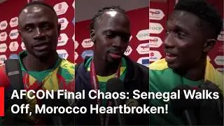 POST-MATCH PRESSER: Final Fallout as Senegal Walks Off, Pape Gueye Secures Win Over Morocco | AD1Z