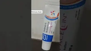 Faceclin gel for acne and blackheads