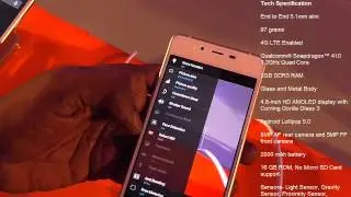 Micromax Canvas Sliver 5 Handson, Not Review