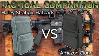 TACTICAL COMPARISON |Hailey Stratigic Flatpack vs Amazon Clone|