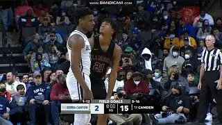 Bronny James Crazy Fight VS DJ Wagner&Refuses To Shake Hands After The Game!