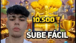 AS&Iacute; LLEGU&Eacute; A 10.500 COPAS 🏆 con el MEJOR MAZO de CLASH ROYALE!!