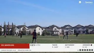 YEG WARRIORS vs Oilers X1 Live Cricket Match | Sunday Cup  Live - 460 Watt Blvd SW, Edmonton, AB T6X