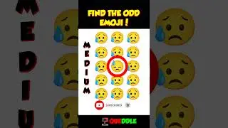 Find the ODD EMOJI Challenge (Part 4) Hindi Paheli | Paheliyan #shorts #queddle #paheliyan