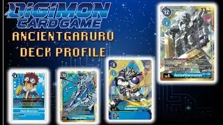 AncientGarurumon! The Most Fun Way to Play Blue? digimon bt4 deck profile