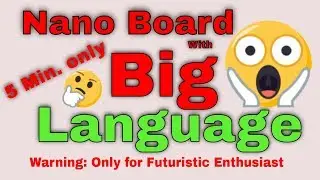 Small Board With Big Language Making Smart Future Applications  Using Python With Aurdino